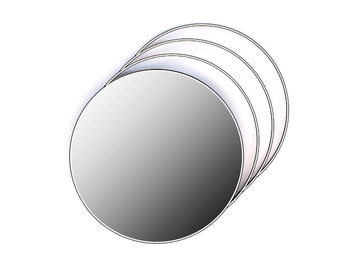 INFINITY - Mirror with integrated lighting by Paolo Castelli - view 2
